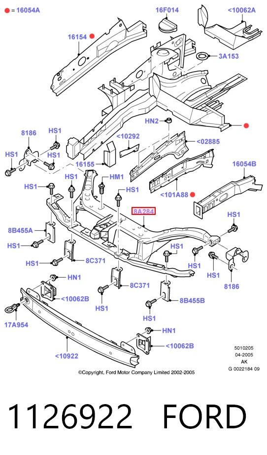 Panel de soporte del radiador y montaje de faros Ford Focus I sedán (DFW) (1999 - 2005) precio, desde 110,35 EUR
