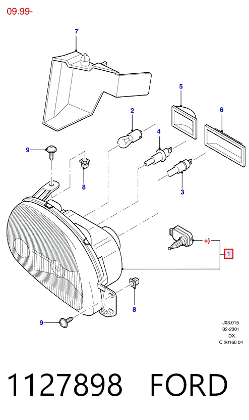 Comprar Faro izquierdo Ford Fiesta Mk4 JAS, JBS