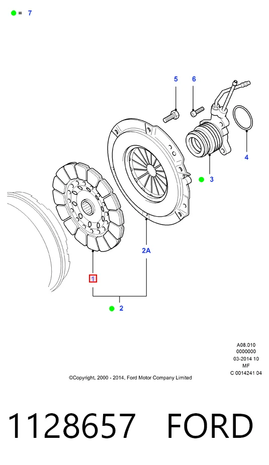 Comprar Embrague de disco Mondeo II BFP
