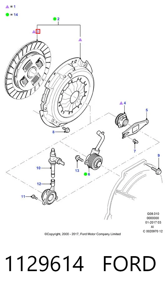 Kit de embrague X-type  sedán (2001-2009) original desde 191,82 €