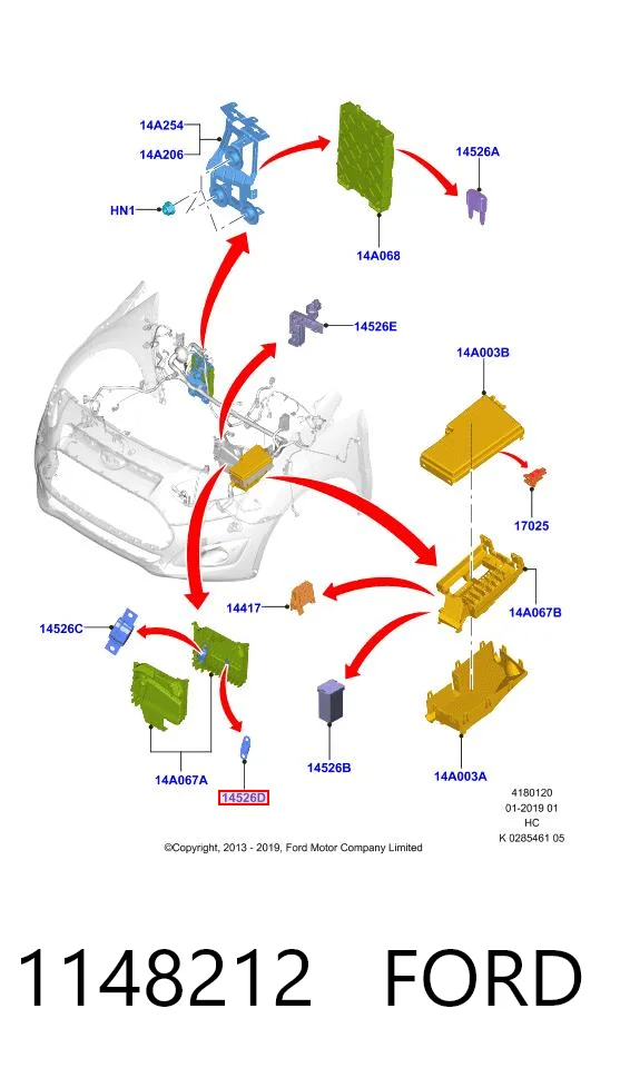 1148212 Ford Fusibles