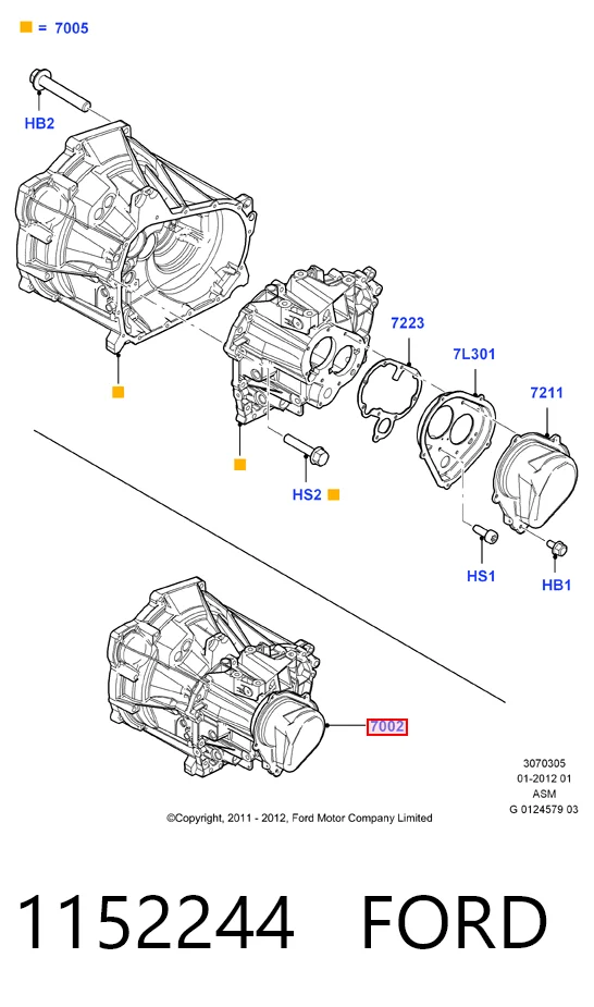 1152244 Ford