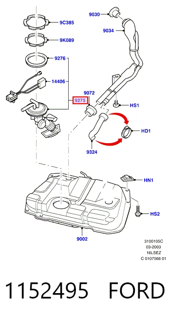  Bomba de gasolina Chevrolet Lacetti 