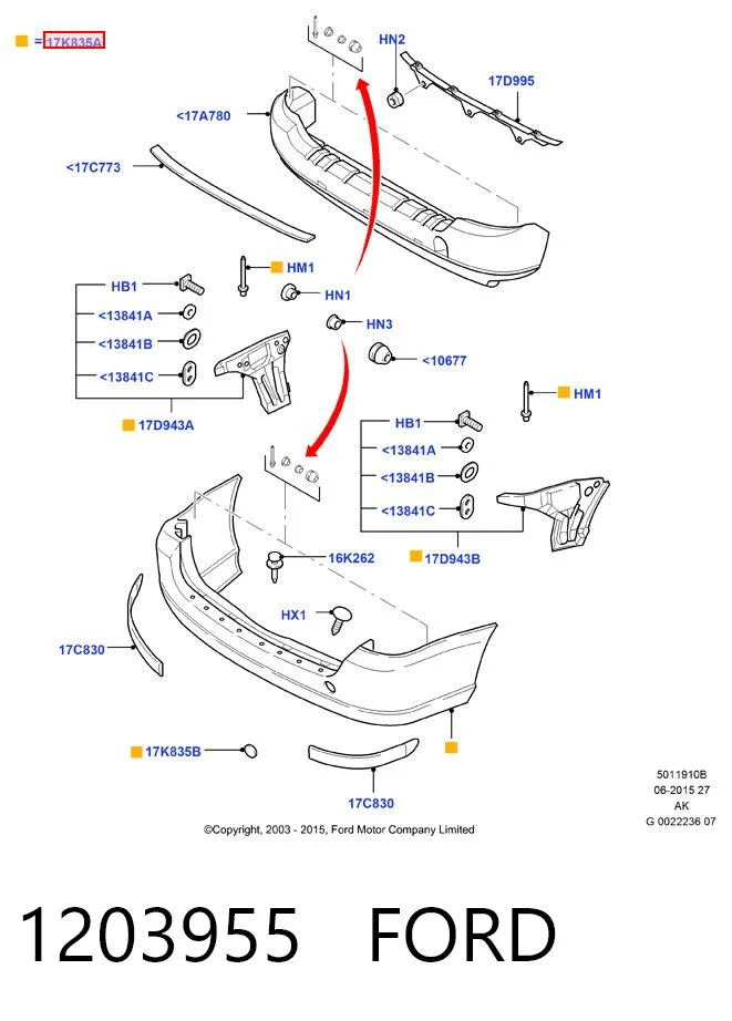 Comprar Parachoques trasero Ford Focus I DNW