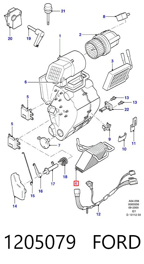Evaporador Ford Transit  (E)