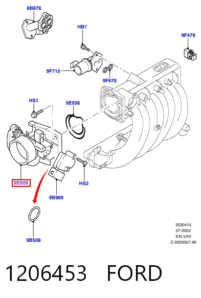 Cuerpo de aceleración completo Ford Ka hatchback (RBT) (1996 - 2008) precio, desde 45,01 EUR