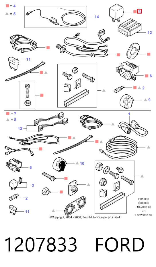 Intermitente de espejo para Ford C-Max  DM2