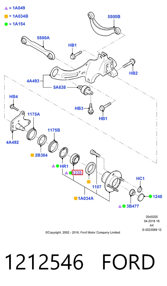Precio del repuesto Cojinete de cubo Fiesta V hatchback