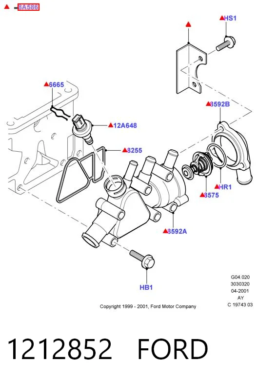 Carcasa del termostato Ford Ka  desde 35,97 €