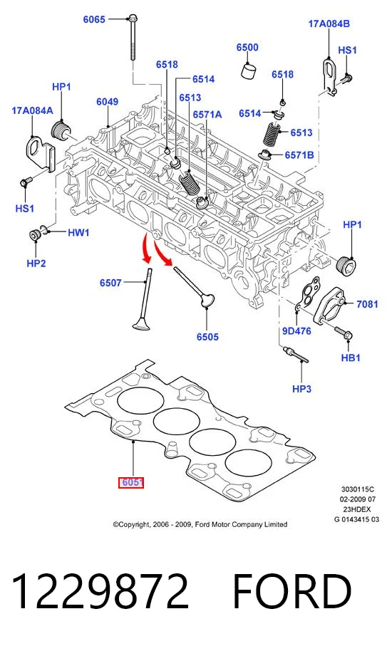 Juntas de culata Ford Maverick II SUV (1N2) (2001 - 2007) precio, desde 30,44 EUR