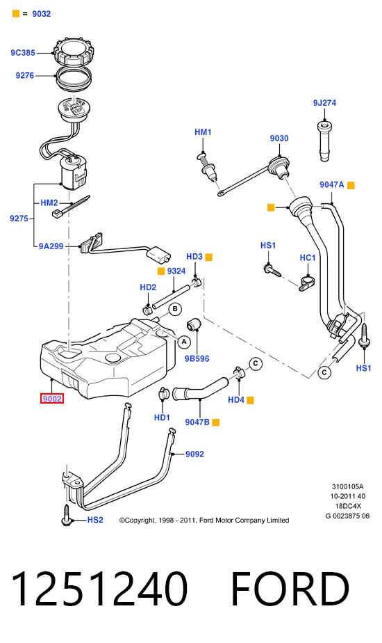 1251240 Ford