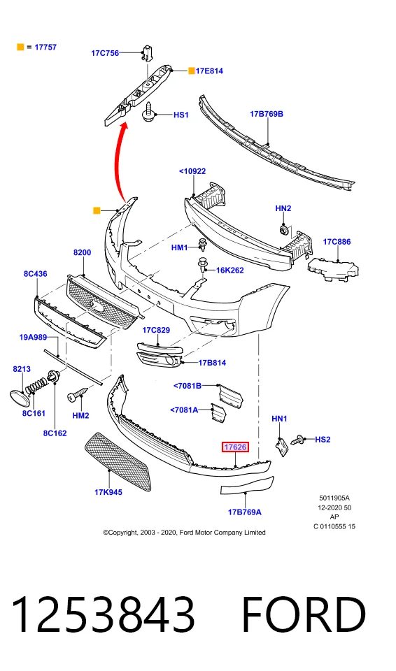 1253843 Ford