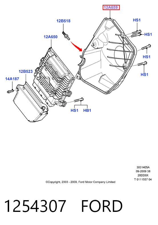 1254307 Ford