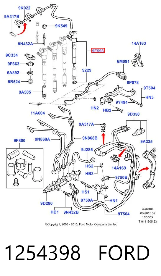  Inyector Peugeot 407 