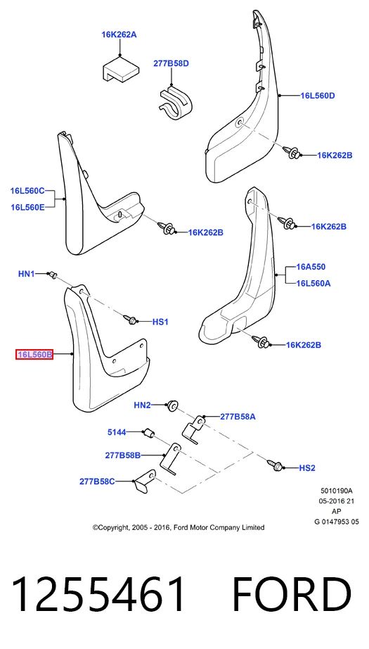 1255461 Ford