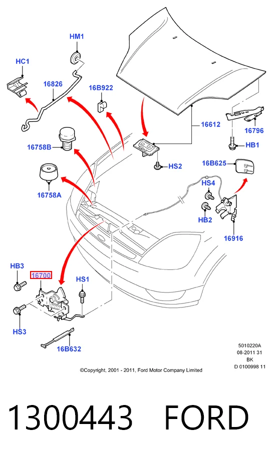 1300443 Ford