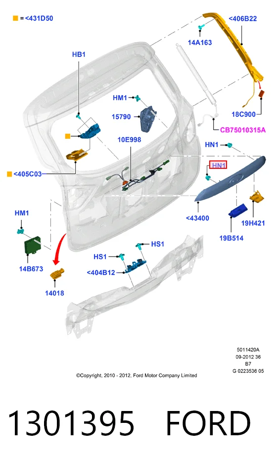 1301395 Ford
