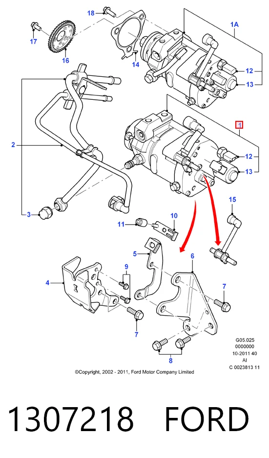 Bomba inyectora R9044A130B Lizarte