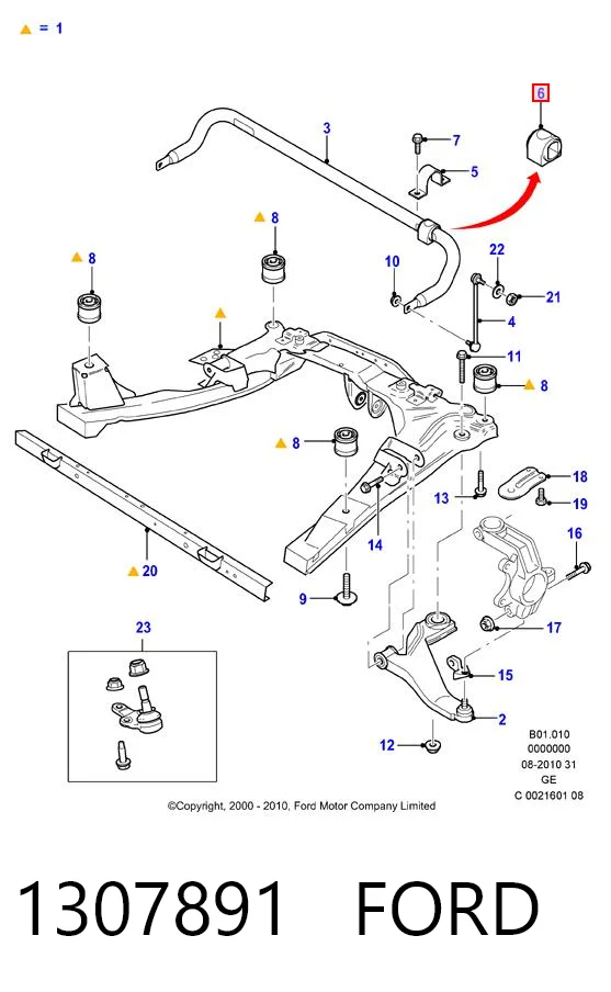 1307891 Ford