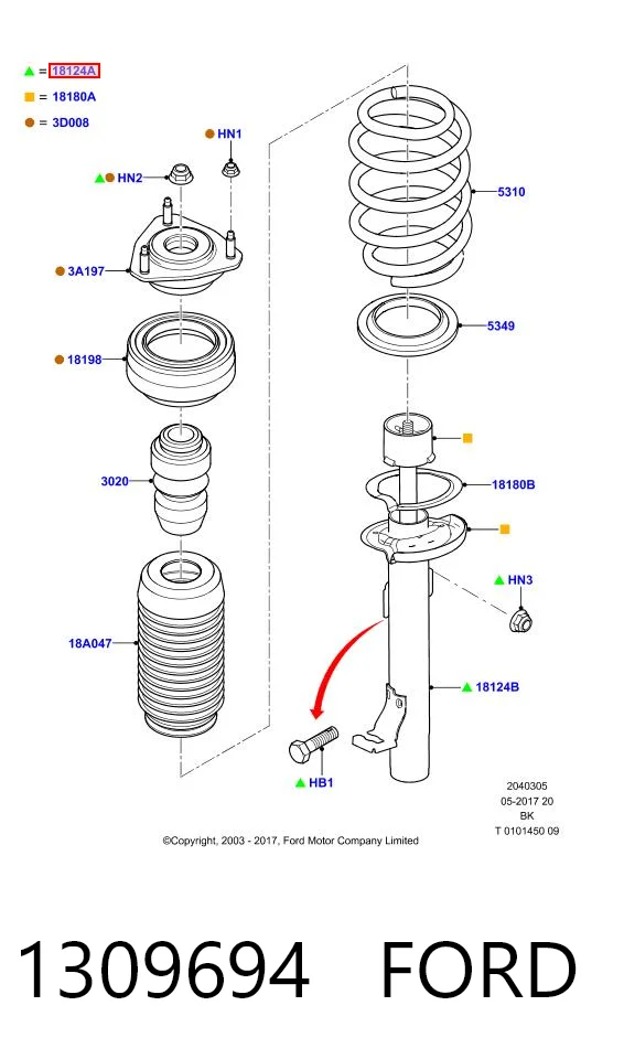 1309694 Ford