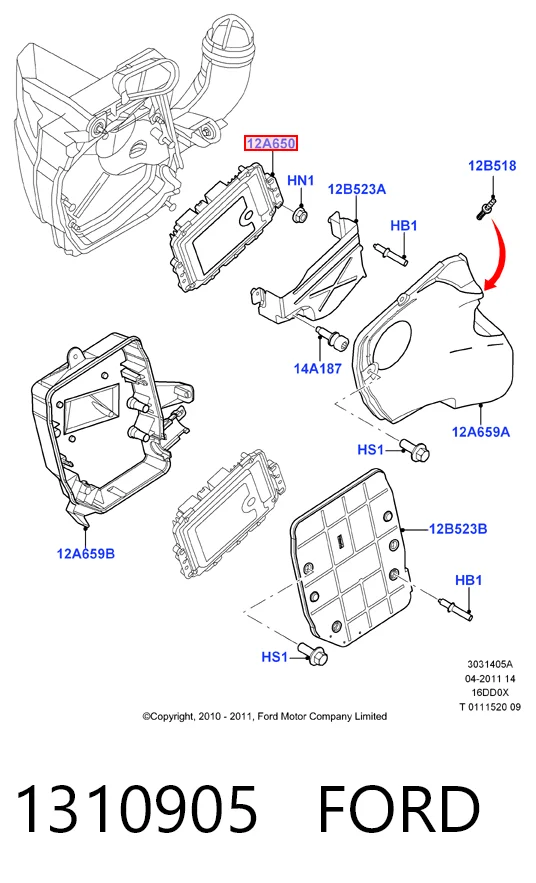 Comprar Unidad de control del motor (ECU) Ford C-Max  DM2 a bajo precio