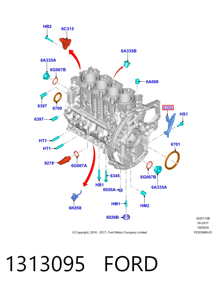 1313095 Ford
