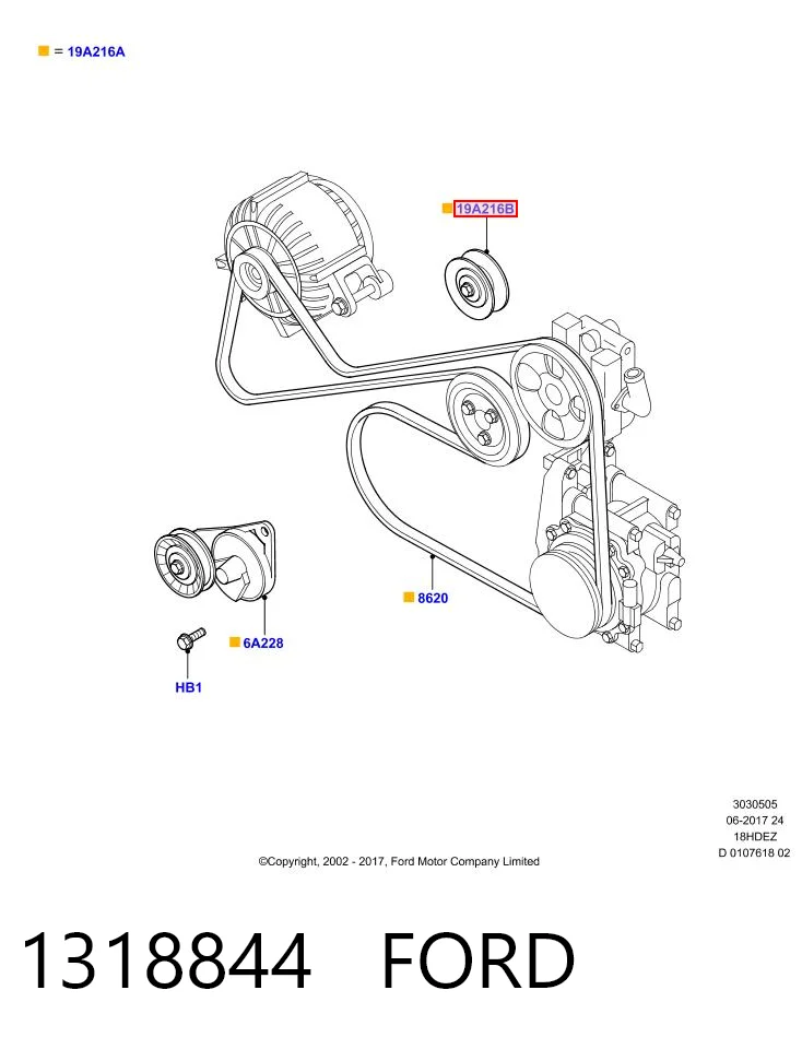 1318844 Ford