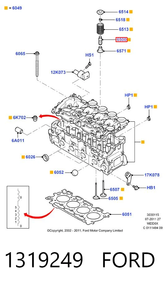 1319249 Ford