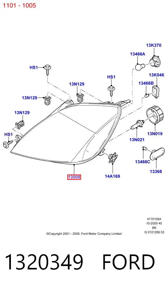 Comprar Faro izquierdo Ford Fiesta Mk4 JAS, JBS