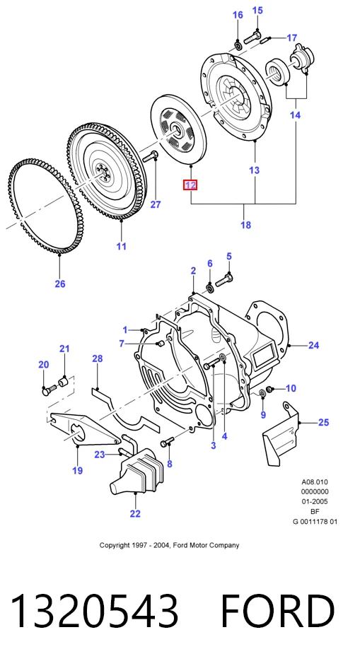 Comprar Disco de embrague Ford Sierra II GBG, GB4