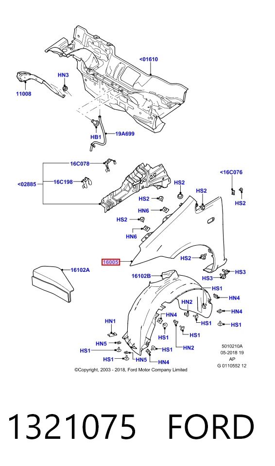 Comprar KH2534312 Starline Aleta