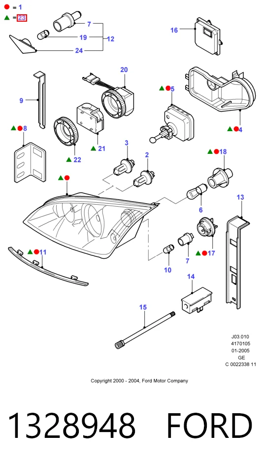 Faros delanteros Magneti Marelli LPC462