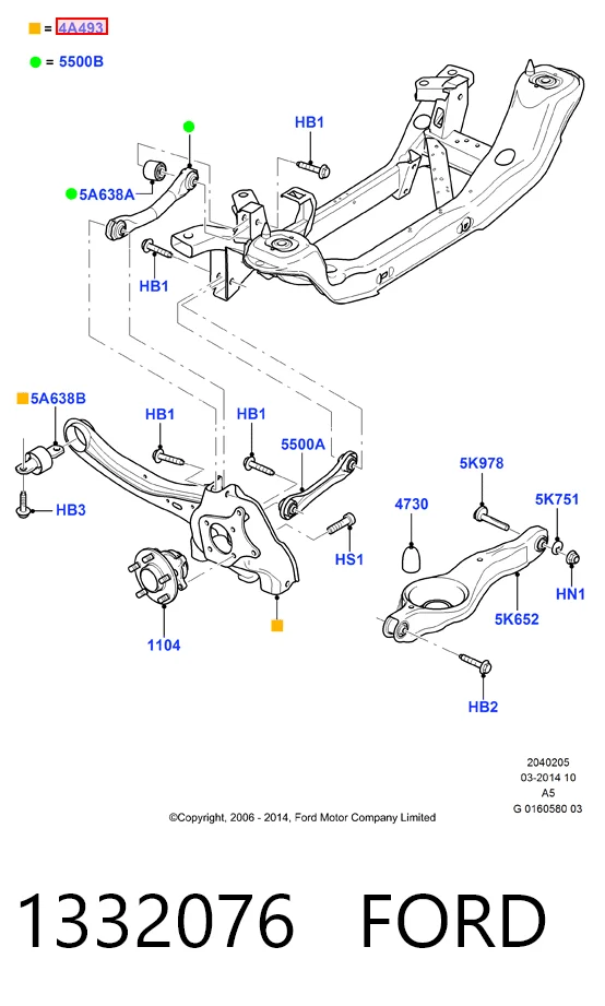 1332076 Ford