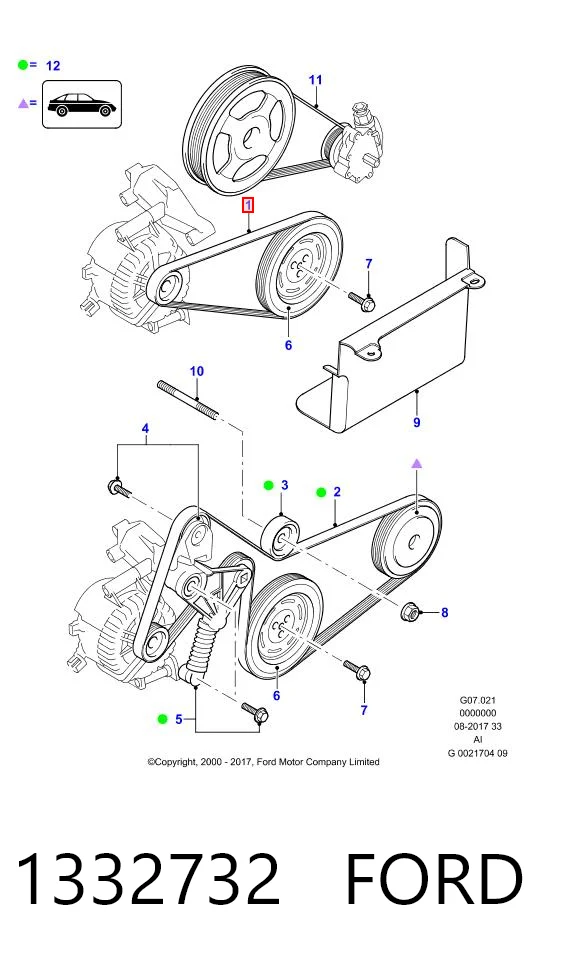 1332732 Ford