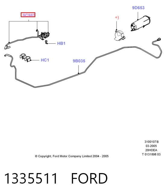 Motor de agua Isuzu 897105012Z