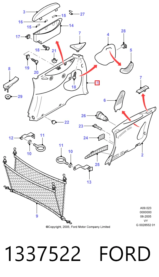  Mercedes A9735010082