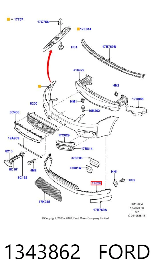 1343862 Ford