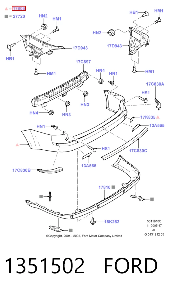 1351502 Ford
