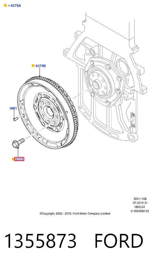 Volante de motor para Ford Mondeo IV CA2