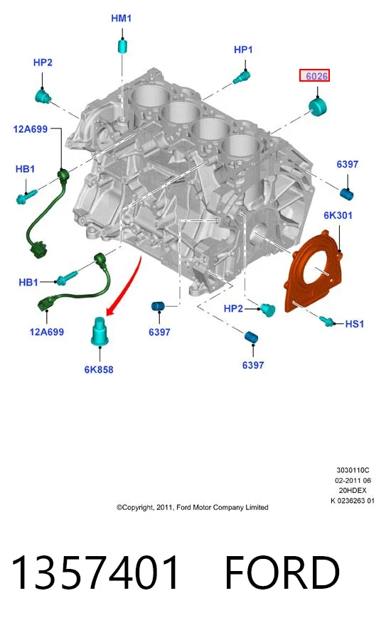 1357401 Ford
