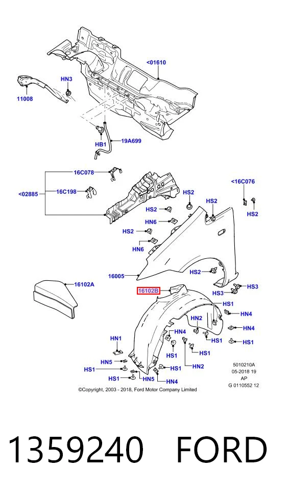 1359240 Ford