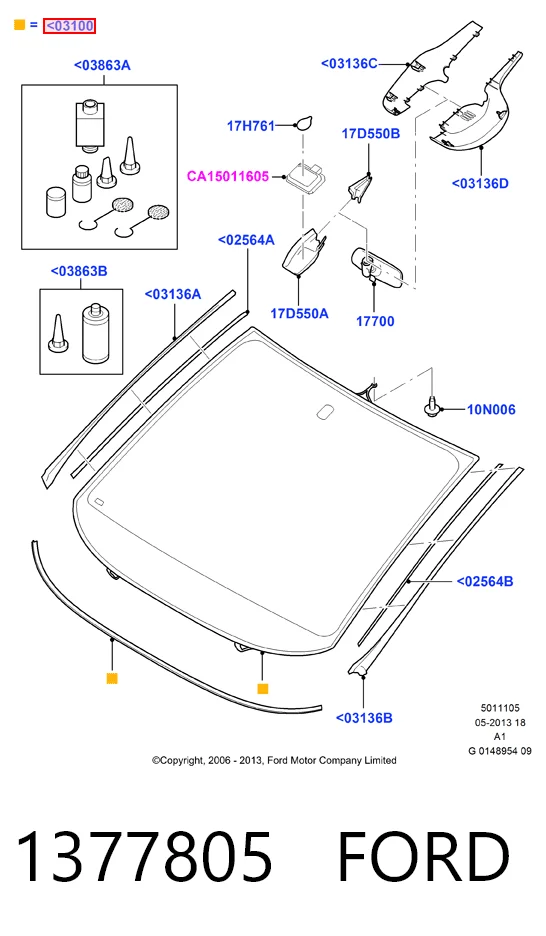 Comprar Parabrisas Ford Galaxy II CA1 WA6