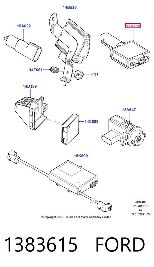 Comprar 6G9T15K602AB Land Rover 