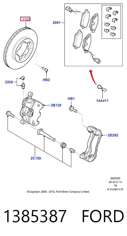 Frenos delanteros Ford Transit  desde 56,63 €