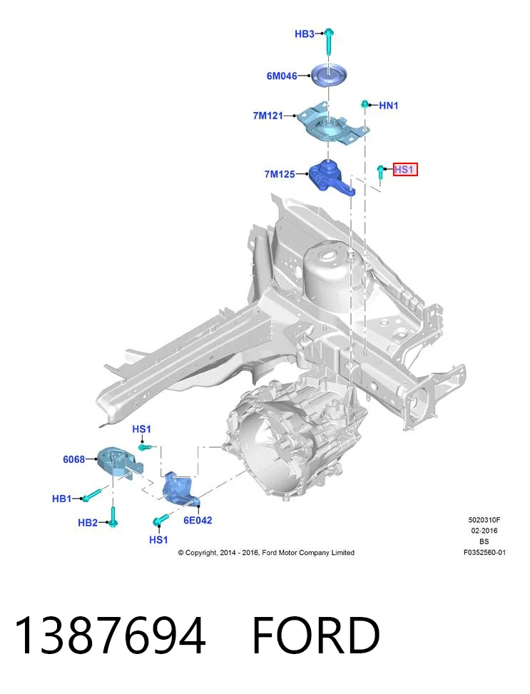 1387694 Ford