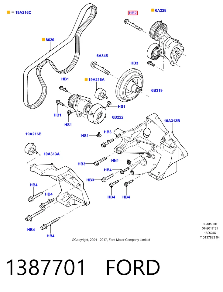 1387701 Ford