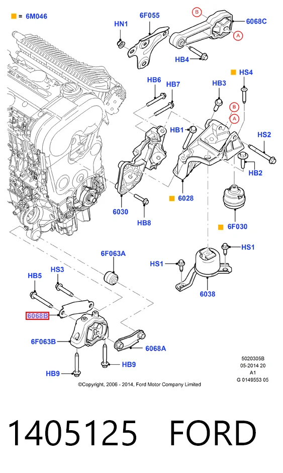 1405125 Ford