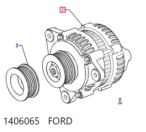 1406065 Ford Alternador de coche