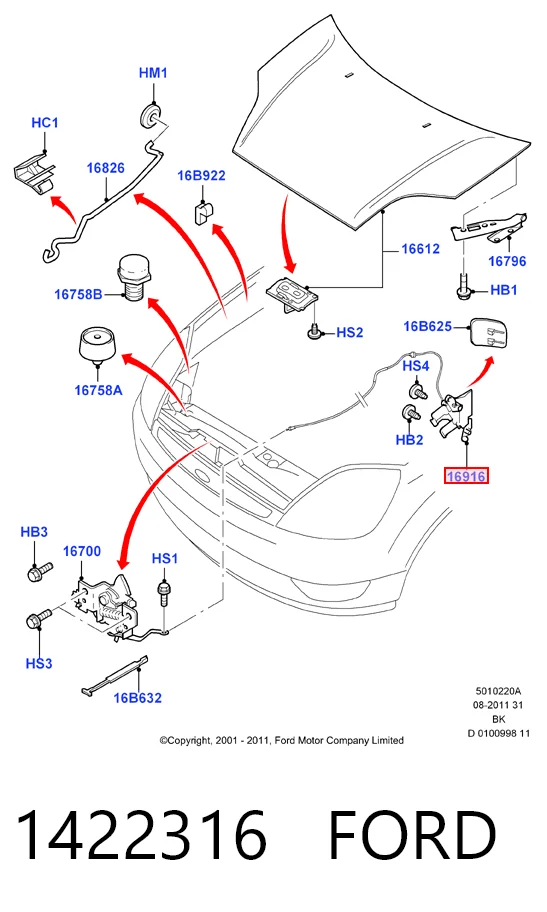 1422316 Ford