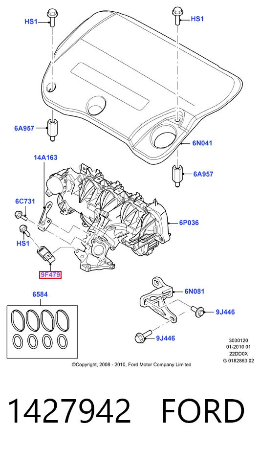 Sensor de la presión del combustible Magneti Marelli APS58